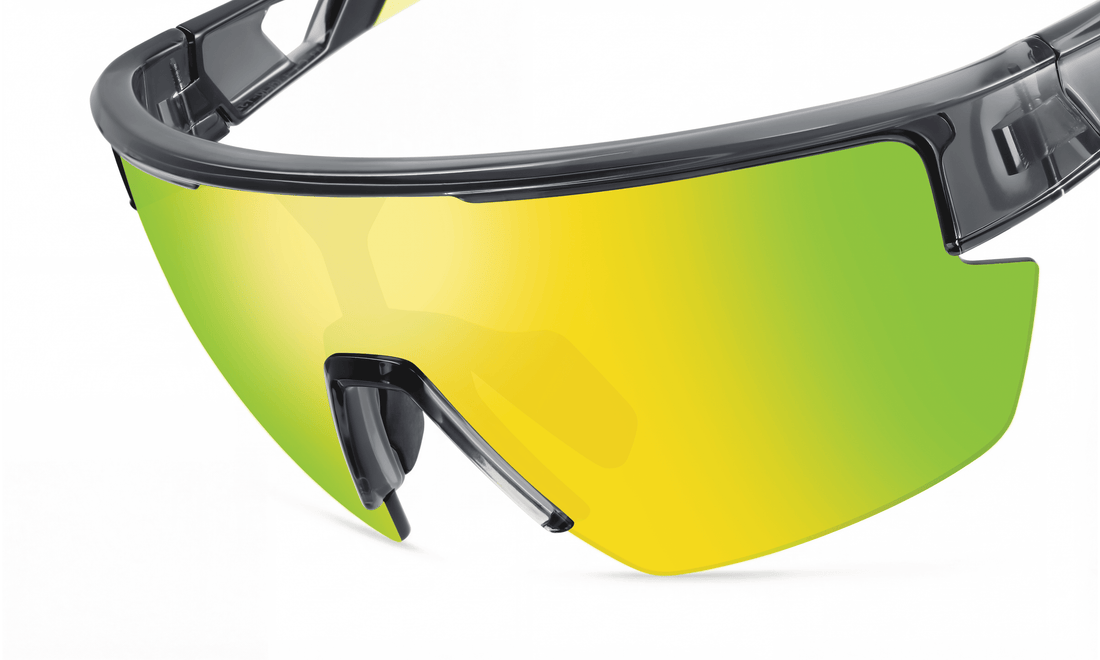 Curved design for clear vision