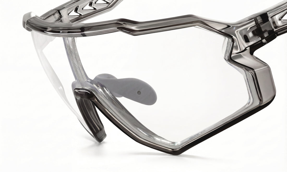 Curved design for clear vision