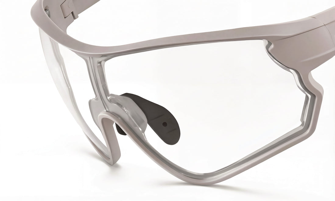 Curved design for clear vision
