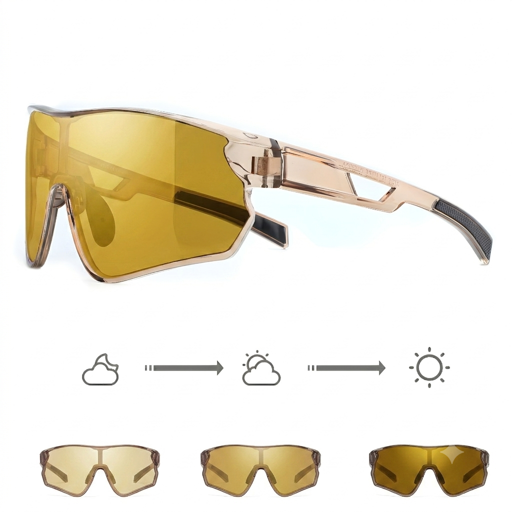 SUOSO Prescription Cycling Glasses, Photochromic Lenses