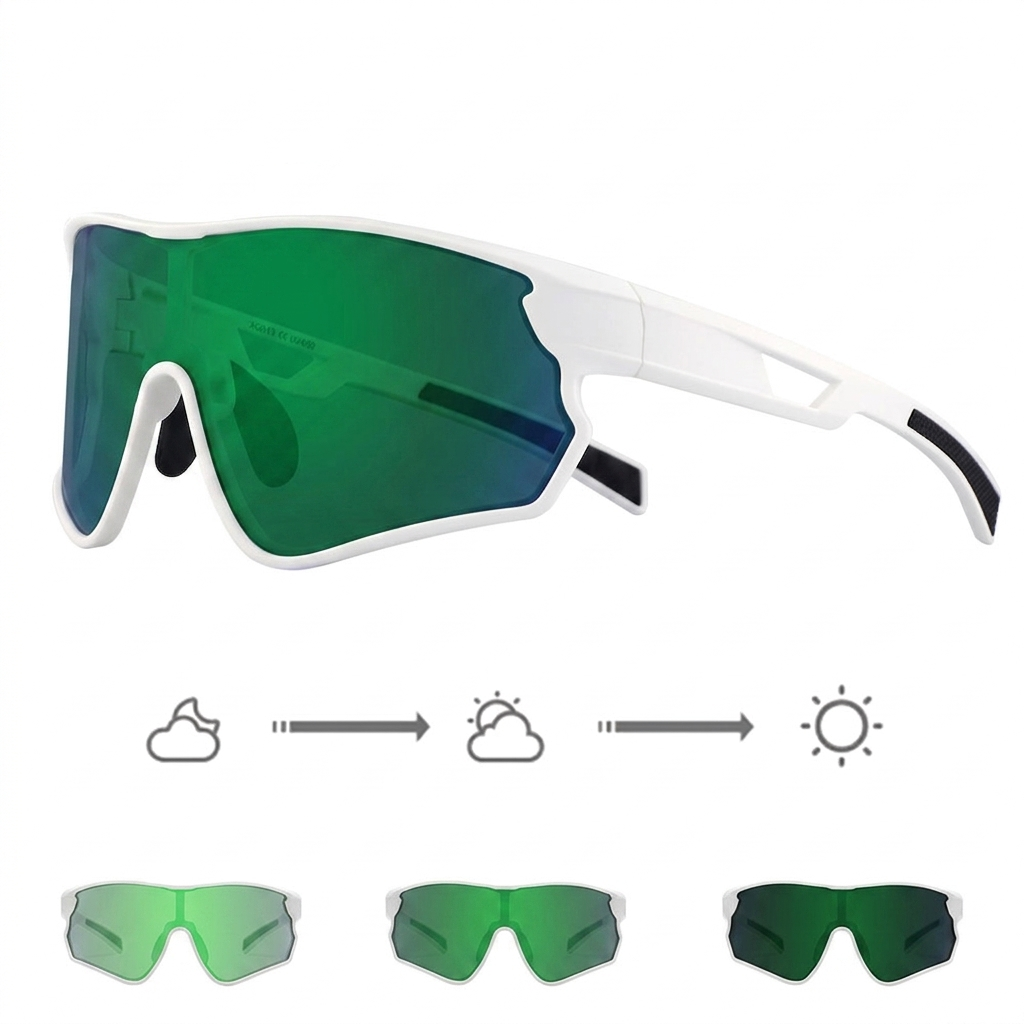 SUOSO Prescription Cycling Glasses, Photochromic Lenses