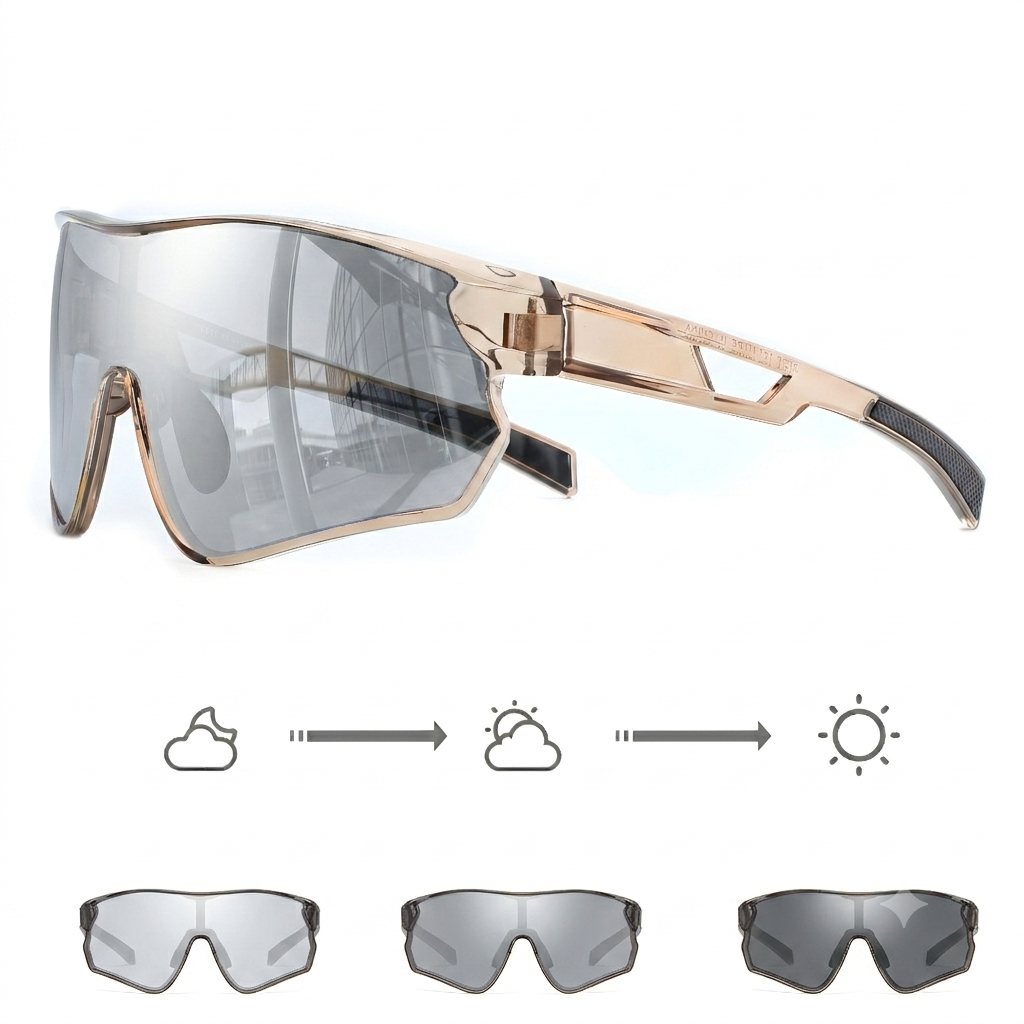 SUOSO Prescription Cycling Glasses, Photochromic Lenses
