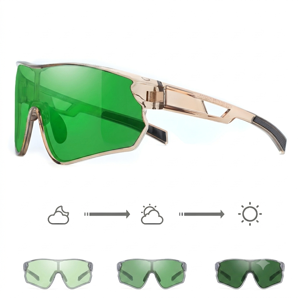 SUOSO Prescription Cycling Glasses, Photochromic Lenses