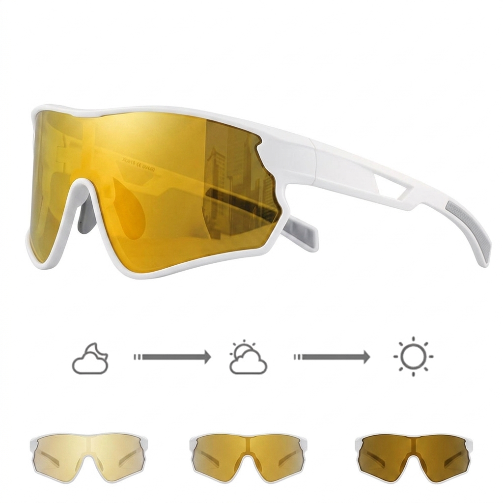 SUOSO Prescription Cycling Glasses, Photochromic Lenses